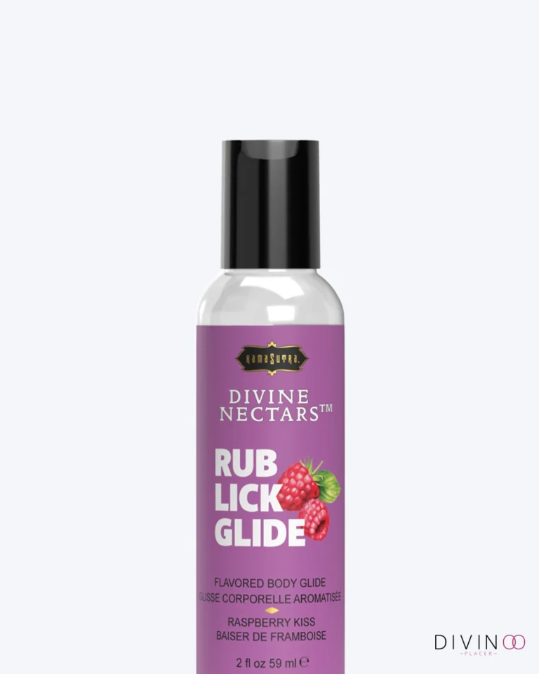 Kamasutra Divine Nectars Raspberry Kiss 2 oz sabor frambuesa