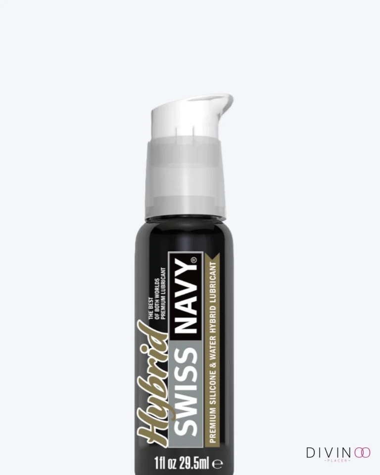 Swiss Navy Hybrid Lubricant 1 oz lubricante híbrido de silicona y agua