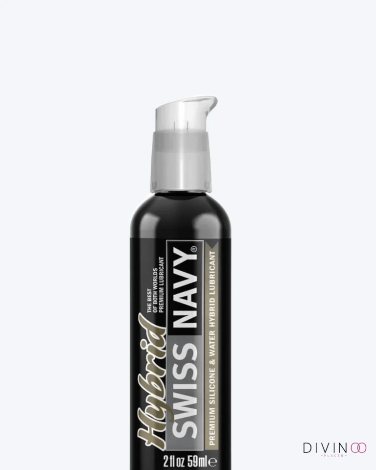 Swiss Navy Hybrid Lubricant 2 oz lubricante híbrido de silicona y agua