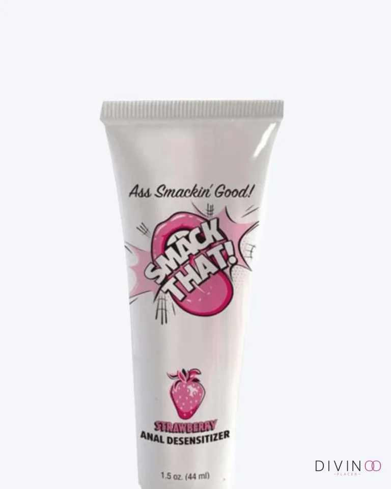 Gel anal de fresa Smack That 2 oz desensibilizante