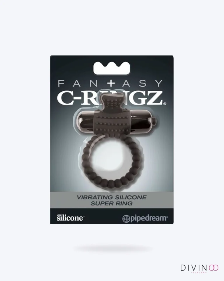 Anillo Vibrador C-Ring Fantasy de Silicona