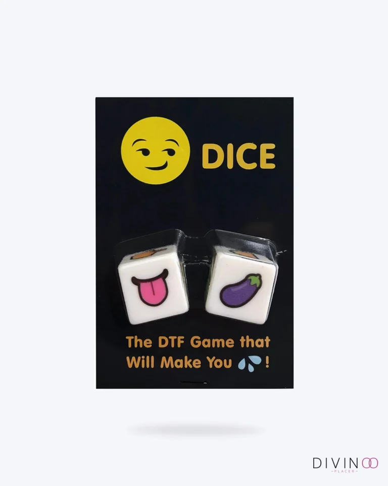 Dados DTF Emojis para Parejas