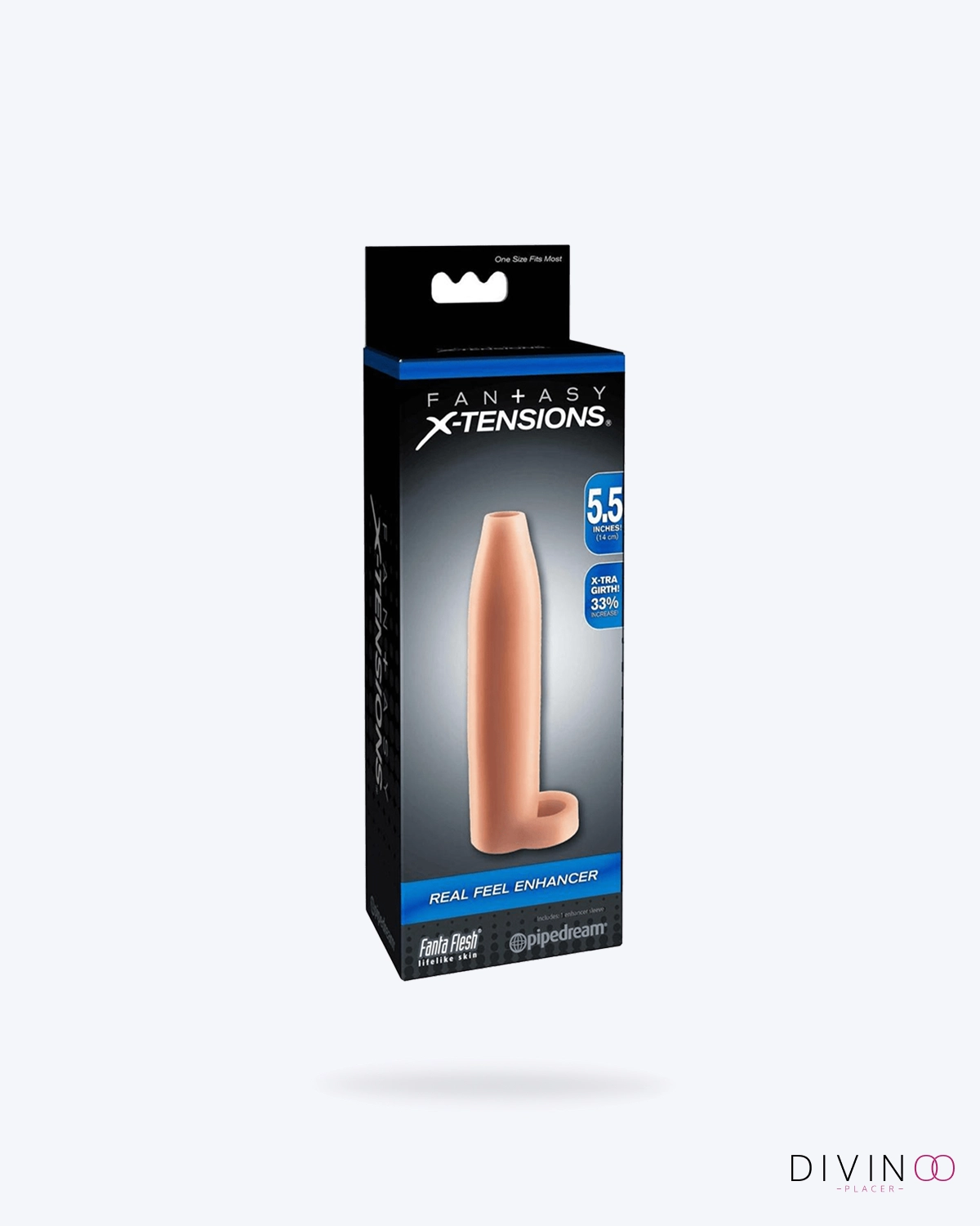 Extensión Real Feel para Pene Fantasy X-Tensions M Extensión Real Feel para Pene Fantasy X-Tensions M