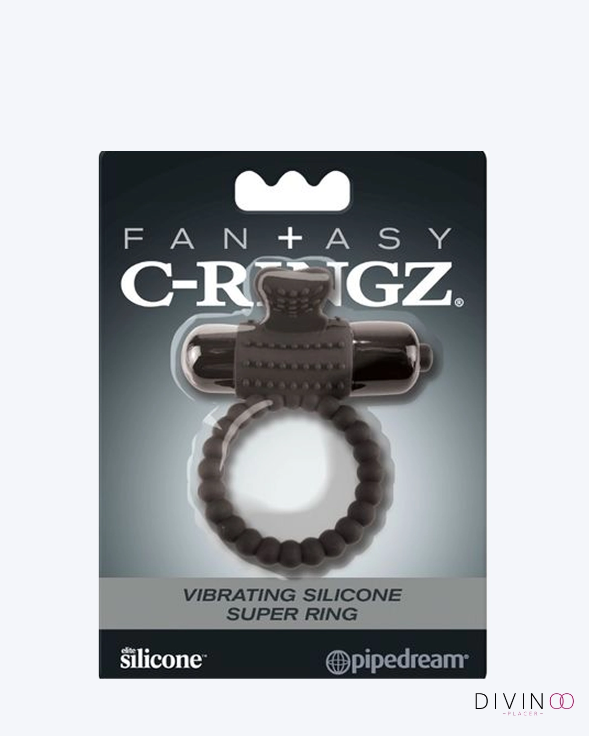 Anillo Vibrador C-Ring Fantasy de Silicona Anillo Vibrador C-Ring Fantasy de Silicona