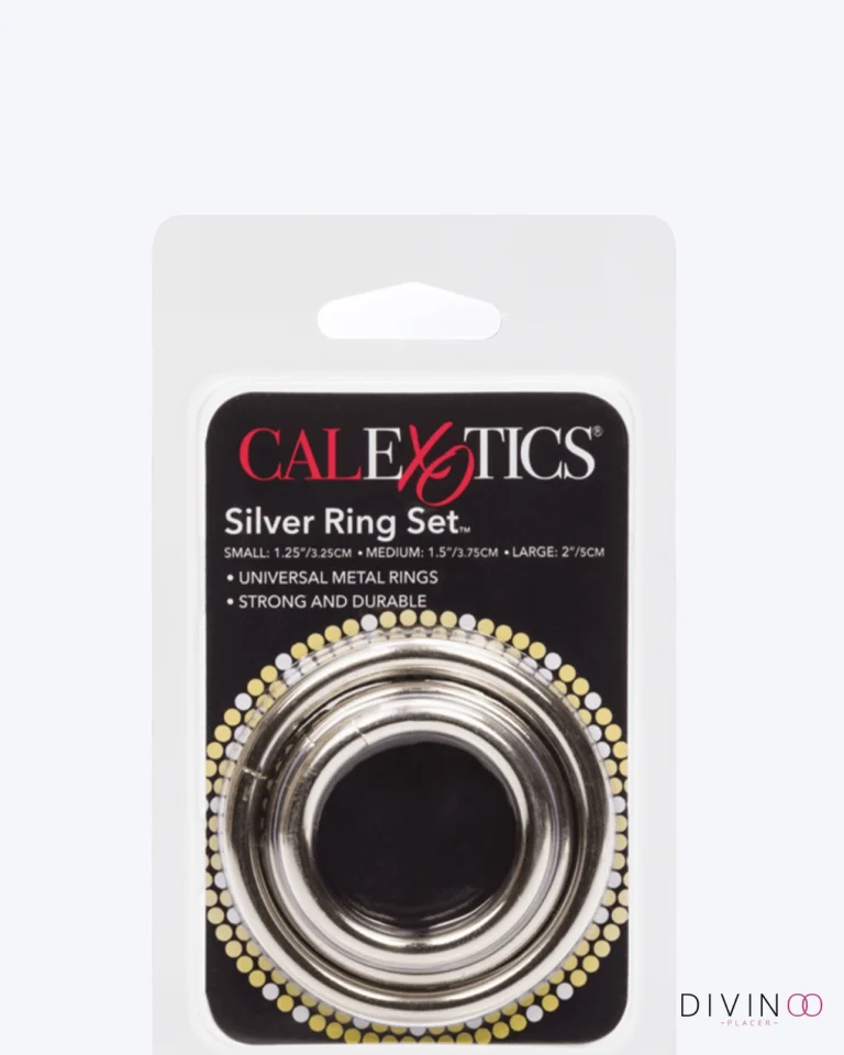 Juego de Anillos Silver - 3 Piezas