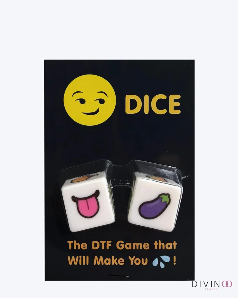 Dados DTF Emojis para Parejas