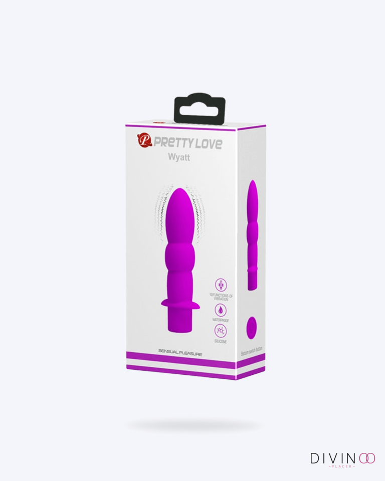 Plug Anal Wyatt Rosa 10 Funciones