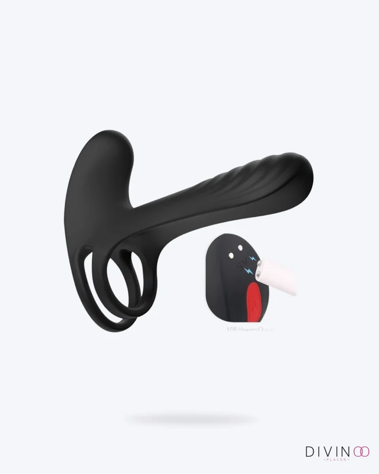 Frank | Anillo Vibrador de Estimulación Dual con Control Remoto