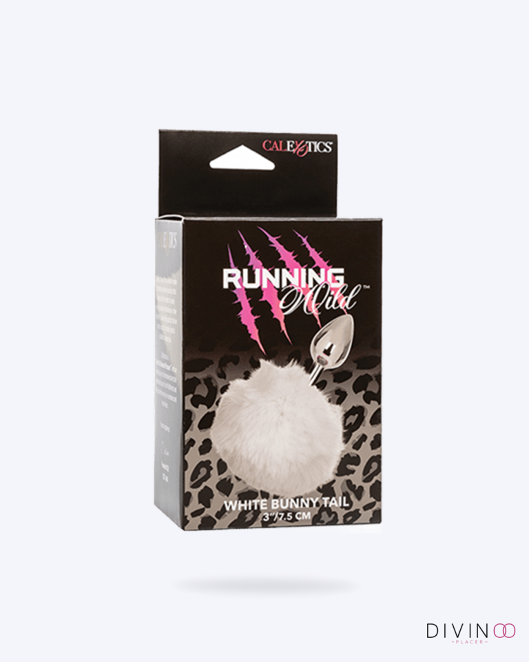 Plug Anal Running Wild Bunny Tail Blanco