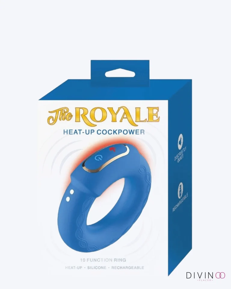 Anillo Calor Royal Heat-Up Vibración y Temperatura