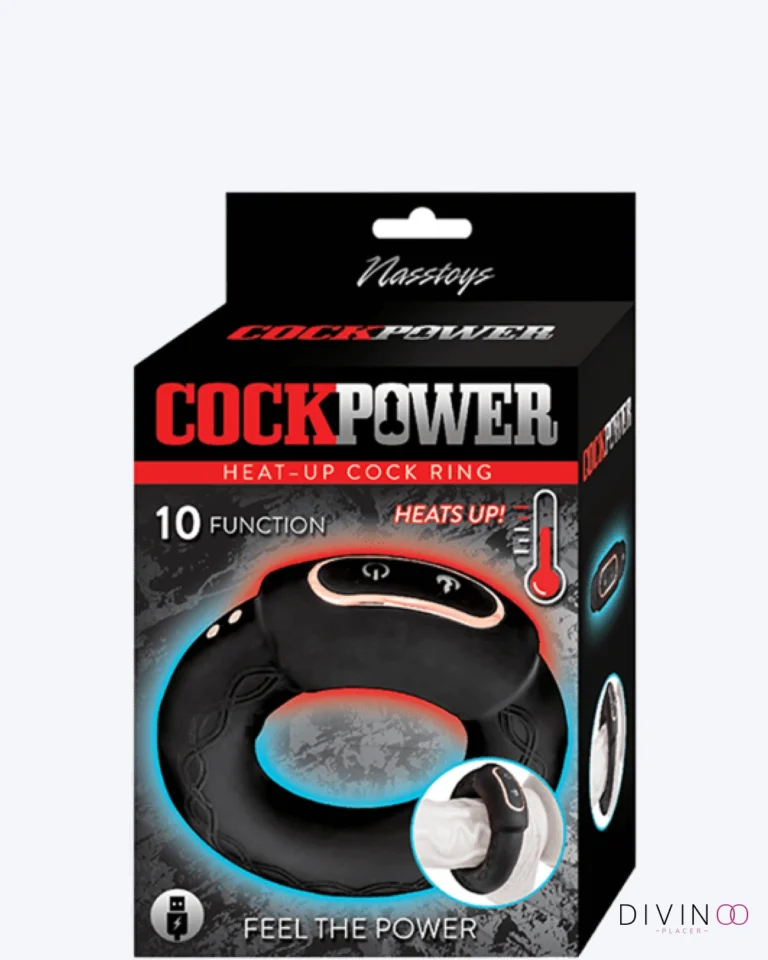 Anillo Vibrador Cock Power Heat Up