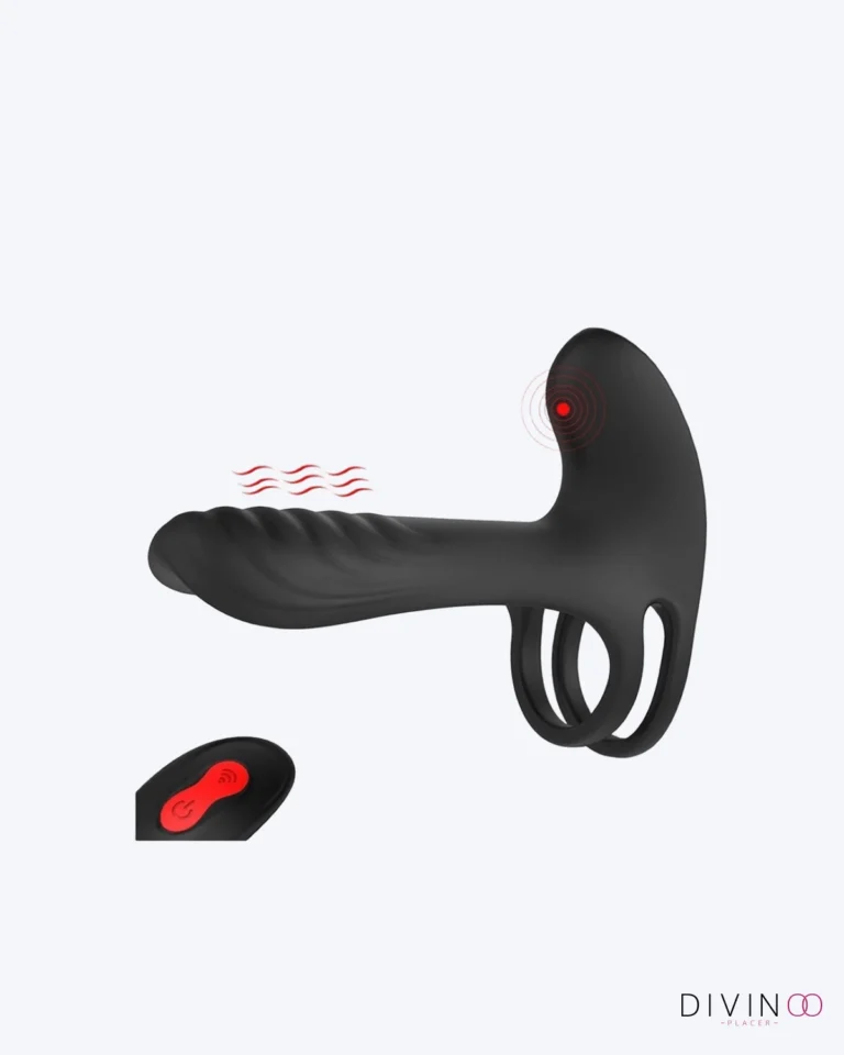 Frank | Anillo Vibrador de Estimulación Dual con Control Remoto
