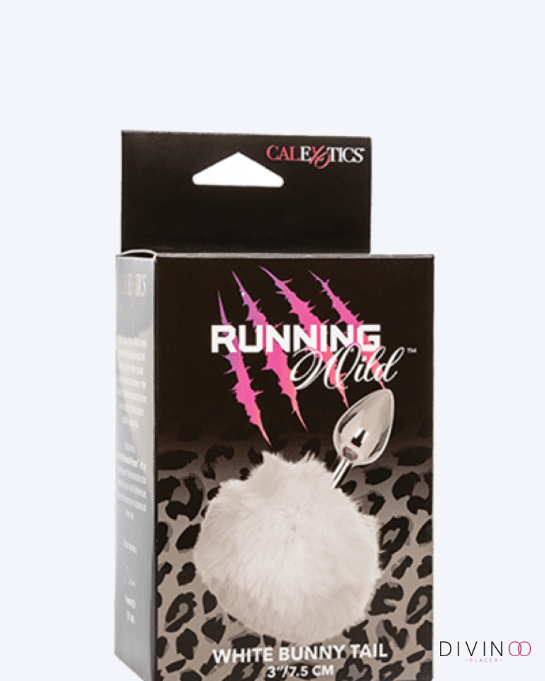Plug Anal Running Wild Bunny Tail Blanco