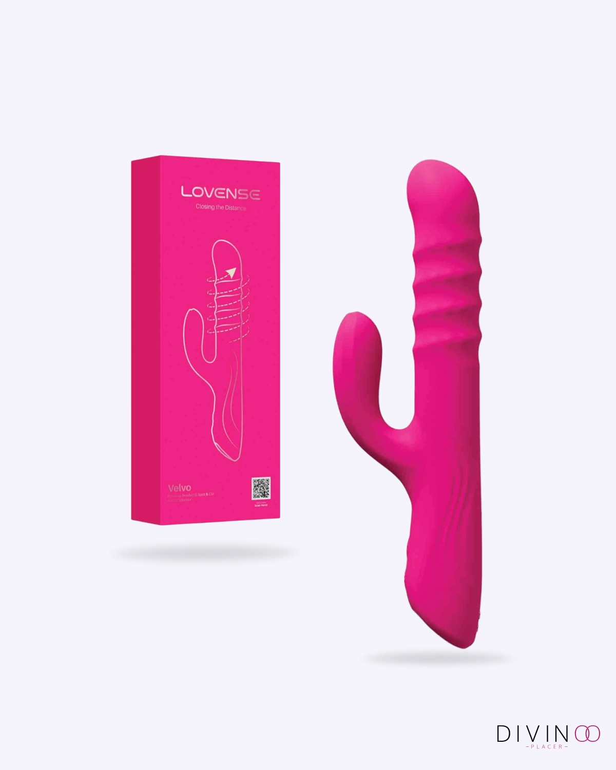 Velvo: Vibrador Rabbit con Bolas Rotativas Velvo: Vibrador Rabbit con Bolas Rotativas